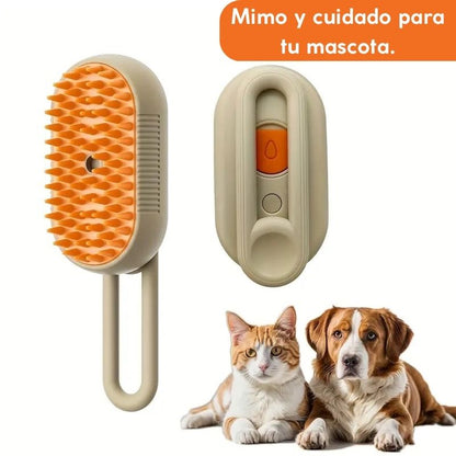 Cepillo de Vapor 3 en 1 BRUSHEVA + 2 Rodillos Quitapelusas (GRATIS)